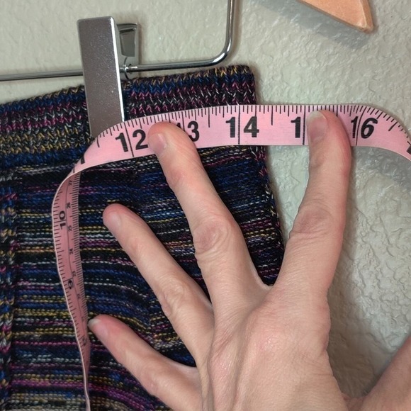 Ashro Multicolored Knit Pencil Skirt - Picture 7 of 11